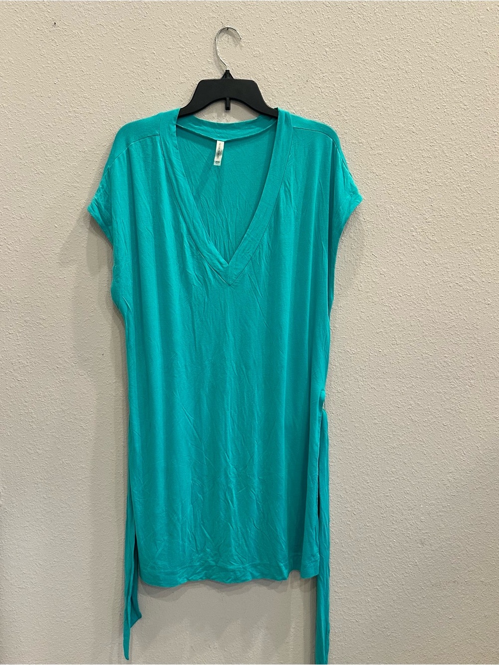 Victoria’s Secret Teal Draped Tunic Top Cover Up Women’s Medium